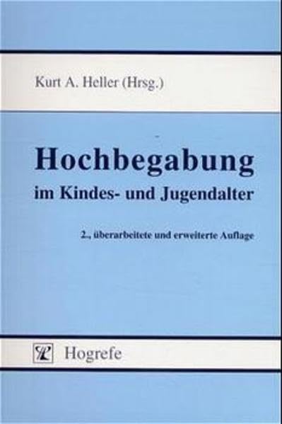 Hochbegabung im Kindes- und Jugendalter Social Sciences