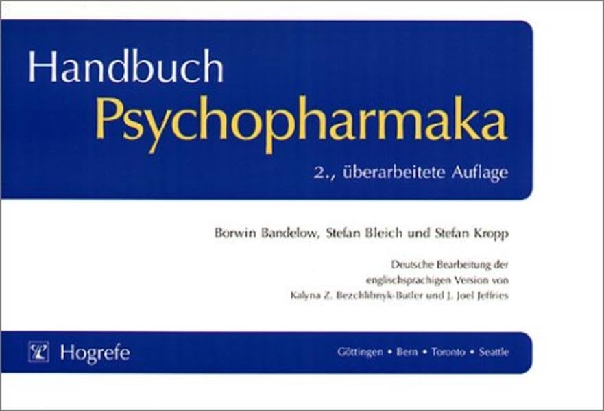 Handbuch Psychopharmaka Medicine Books