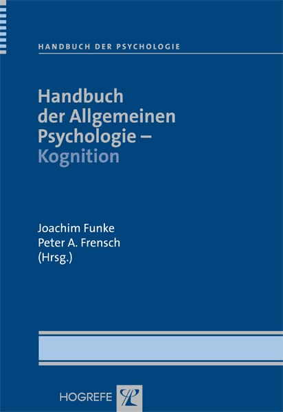 Handbuch der Allgemeinen Psychologie – Kognition Medicine