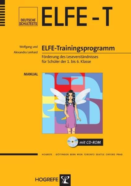 ELFE-Trainingsprogramm: Förderung des Leseverständnisses für Schüler der 1. bis 6. Klasse Psychology