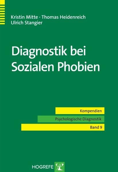 Diagnostik bei Sozialen Phobien Medicine Books