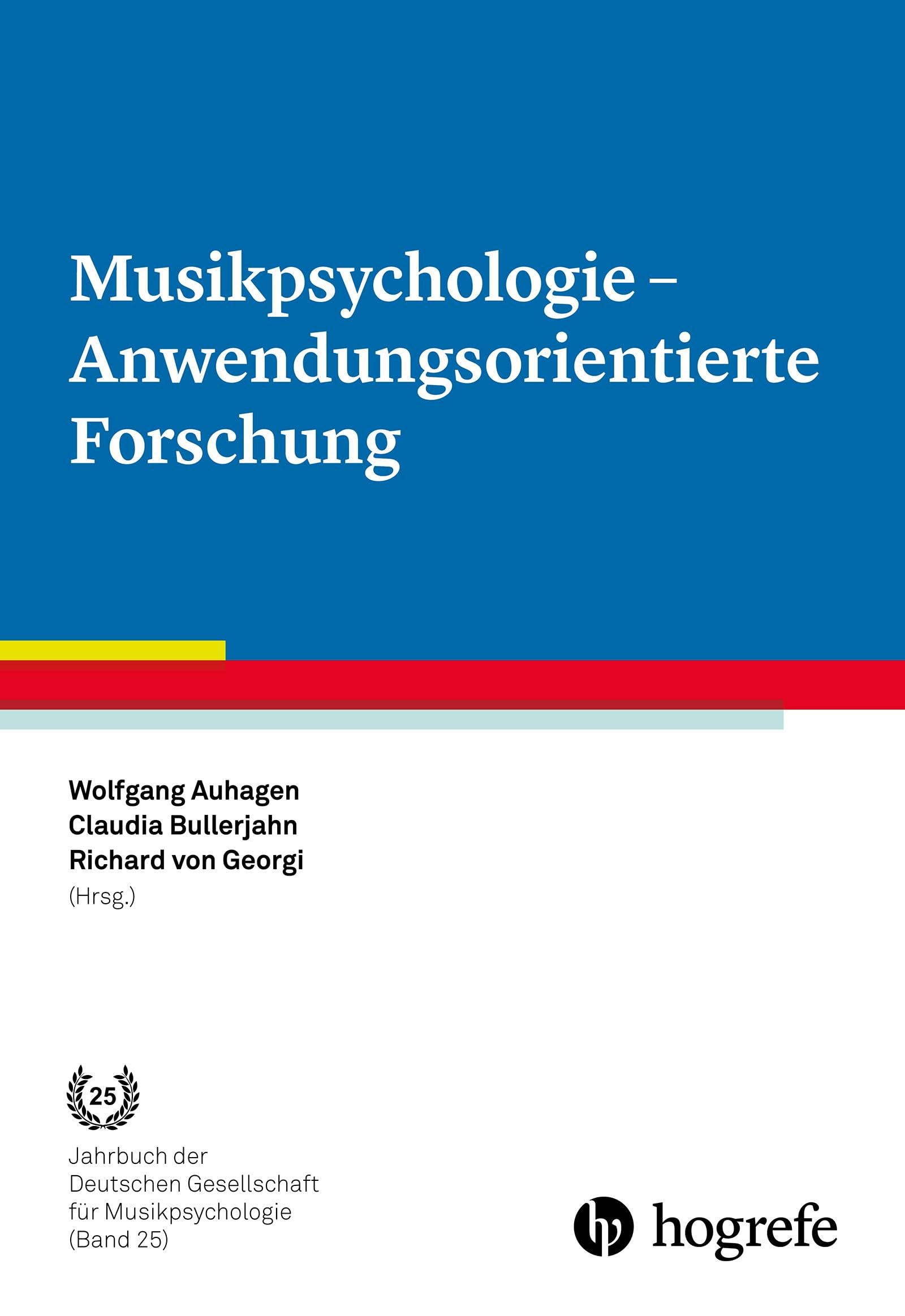 Musikpsychologie - Anwendungsorientierte Forschung book