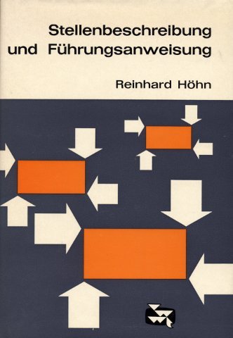 Stellenbeschreibung und Führungsanweisung. Die organisatorische Aufgabe moderner Unternehmensführung Social Sciences