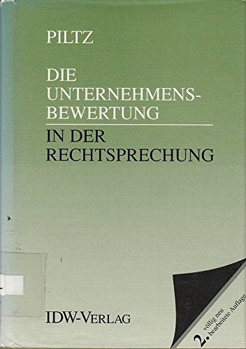 Die Unternehmensbewertung in der Rechtsprechung book