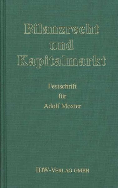 Bilanzrecht und Kapitalmarkt Law
