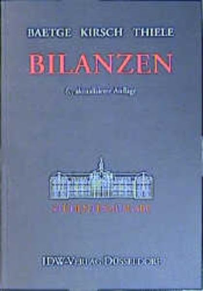 Bilanzen: 6. Auflage, Studentenausgabe, Broschur Business, Finance & Career