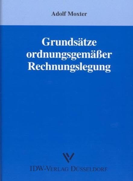 Grundsätze ordnungsgemäßer Rechnungslegung Law