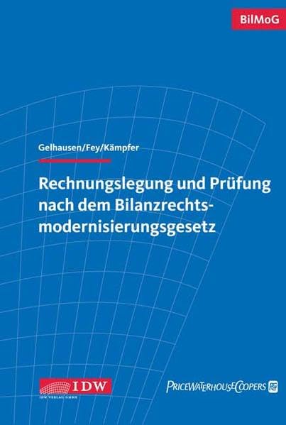 Rechnungslegung und Prüfung nach dem Bilanzrechtsmodernisierungsgesetz Law