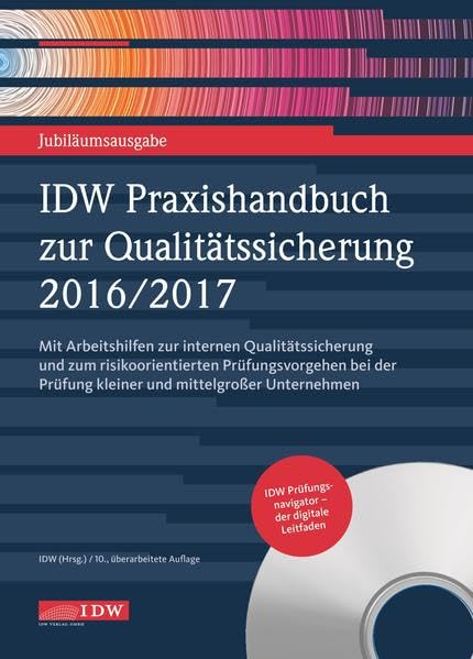 IDW Praxishandbuch zur Qualitätssicherung 2016/2017 Law