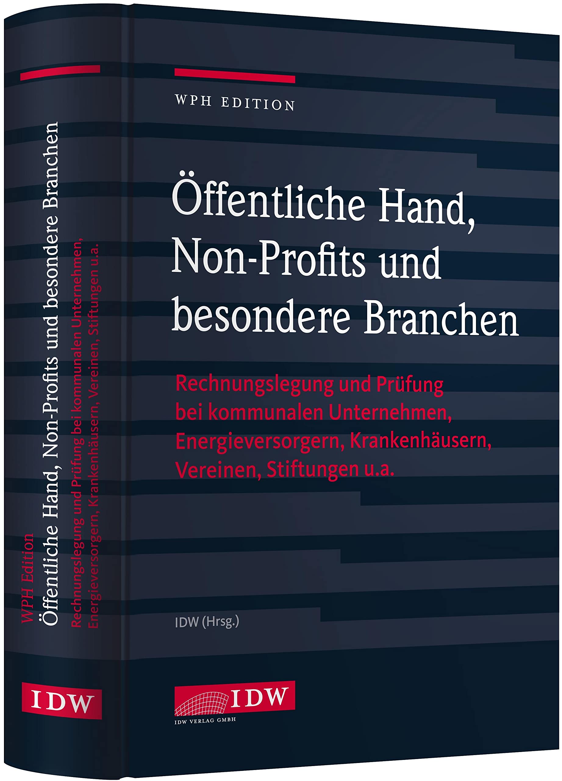 Öffentliche Hand, besondere Branchen und Non-Profits: Rechnungslegung und Prüfung bei kommunalen Unternehmen, Energieversorgern, Krankenhäusern, ... Wirtschaftsprüfung und Rechnungslegung) Law