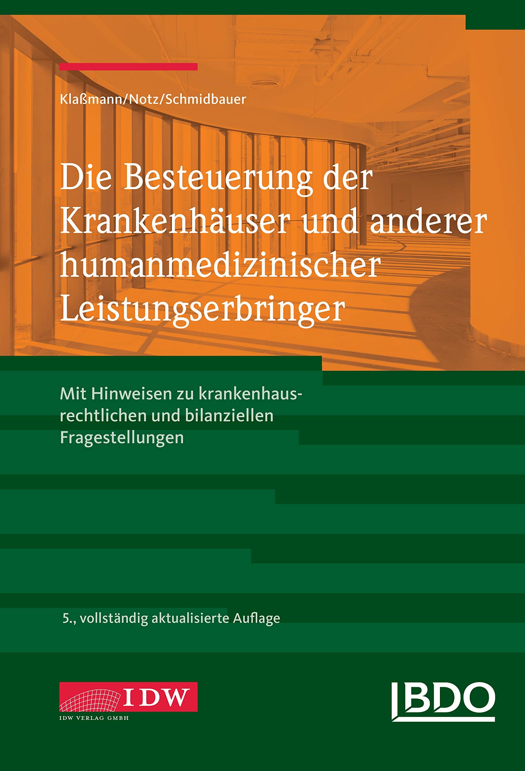 Die Besteuerung der Krankenhäuser und anderer humanmedizinischer Leistungserbringer Medicine