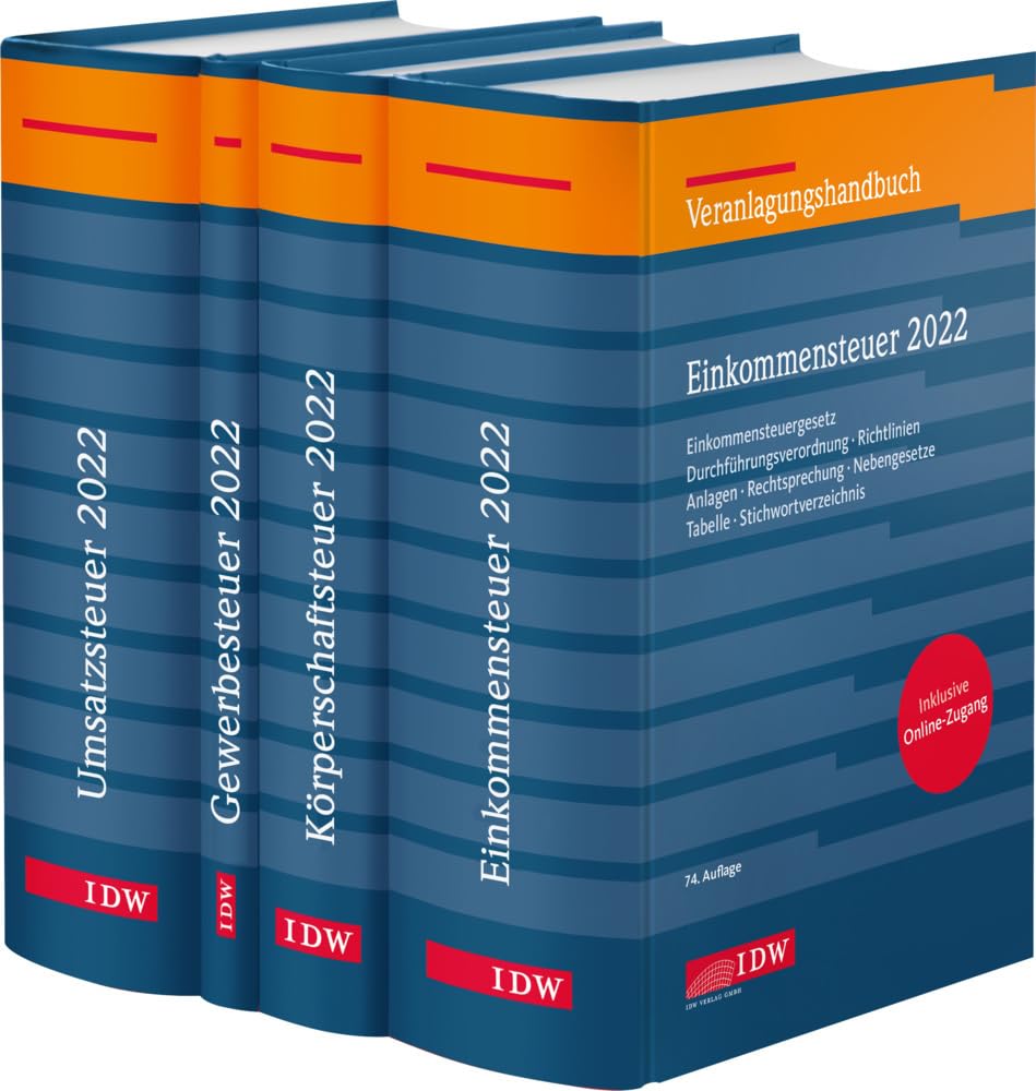 Steuer-Paket 2022: Ertragsteuern und Umsatzsteuer (Veranlagung) Law