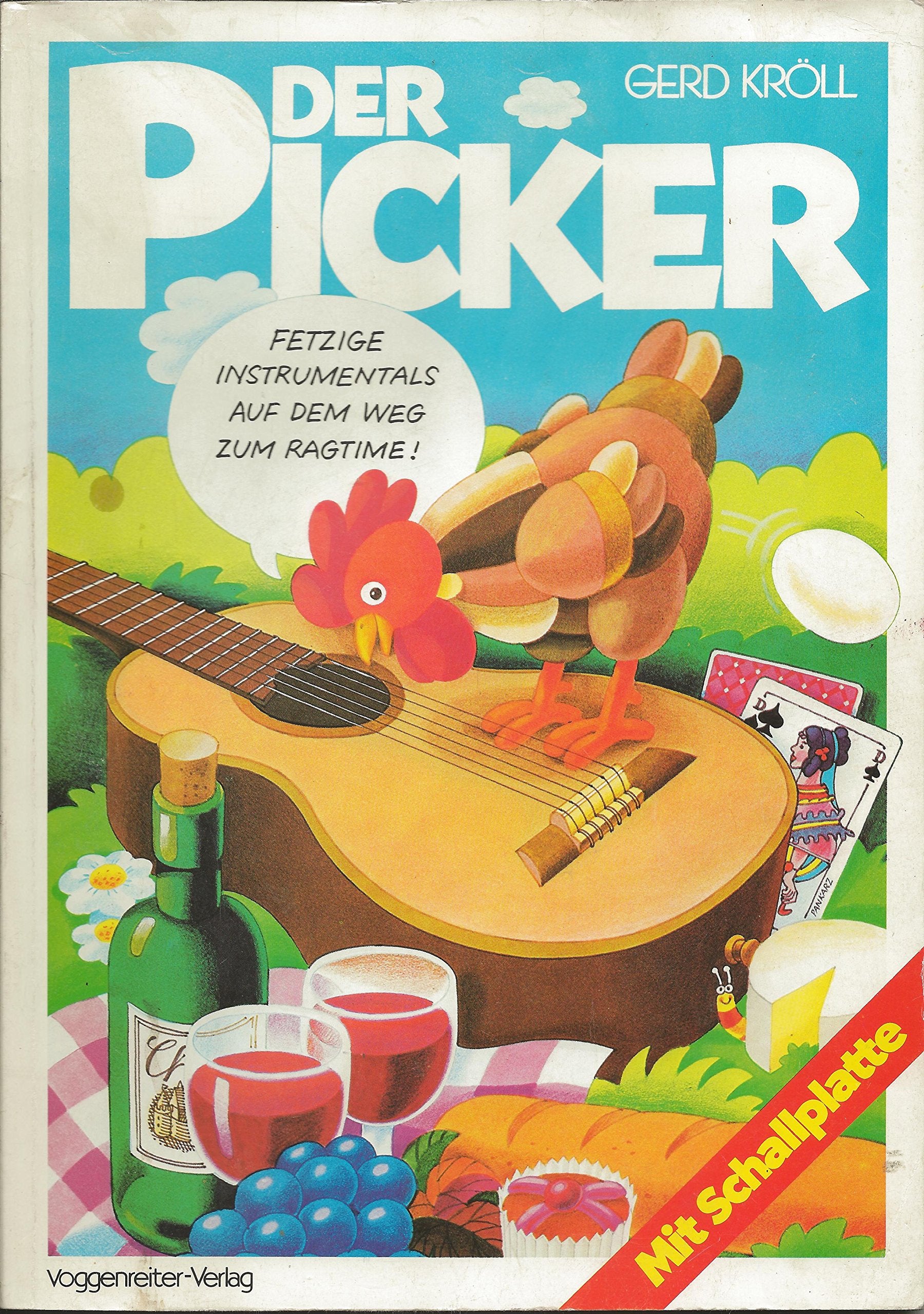 Der Picker. Fetzige Instrumentals auf dem Weg zum Ragtime Books