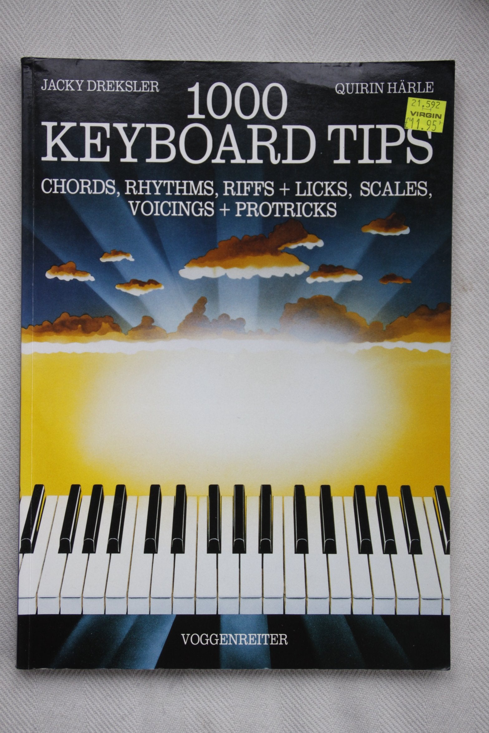 1000 Keyboard Tips. Englische Ausgabe. Chords, Rhythms, Riffs und Licks, Voicings und Protricks Books