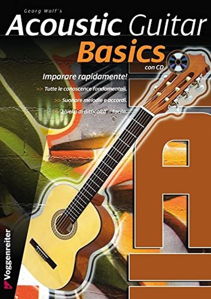 Acoustic Guitar Basics - Italienisch: Imparare rapidamente! Arts & Music