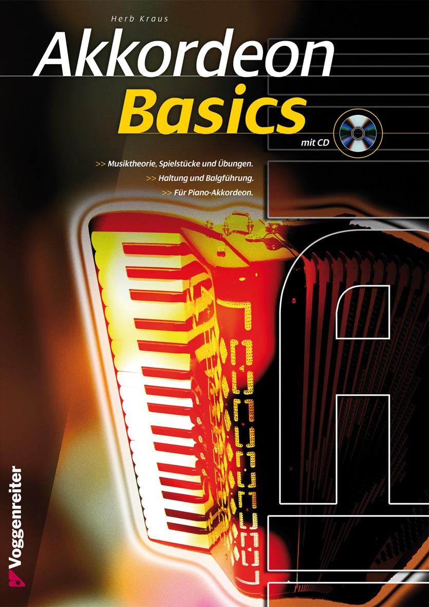 Akkordeon Basics. Mit CD Sheet Music