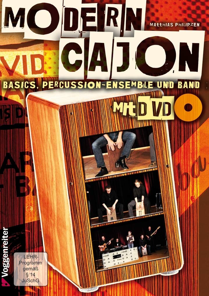 Voggenreiter Modern Cajon mit DVD General education