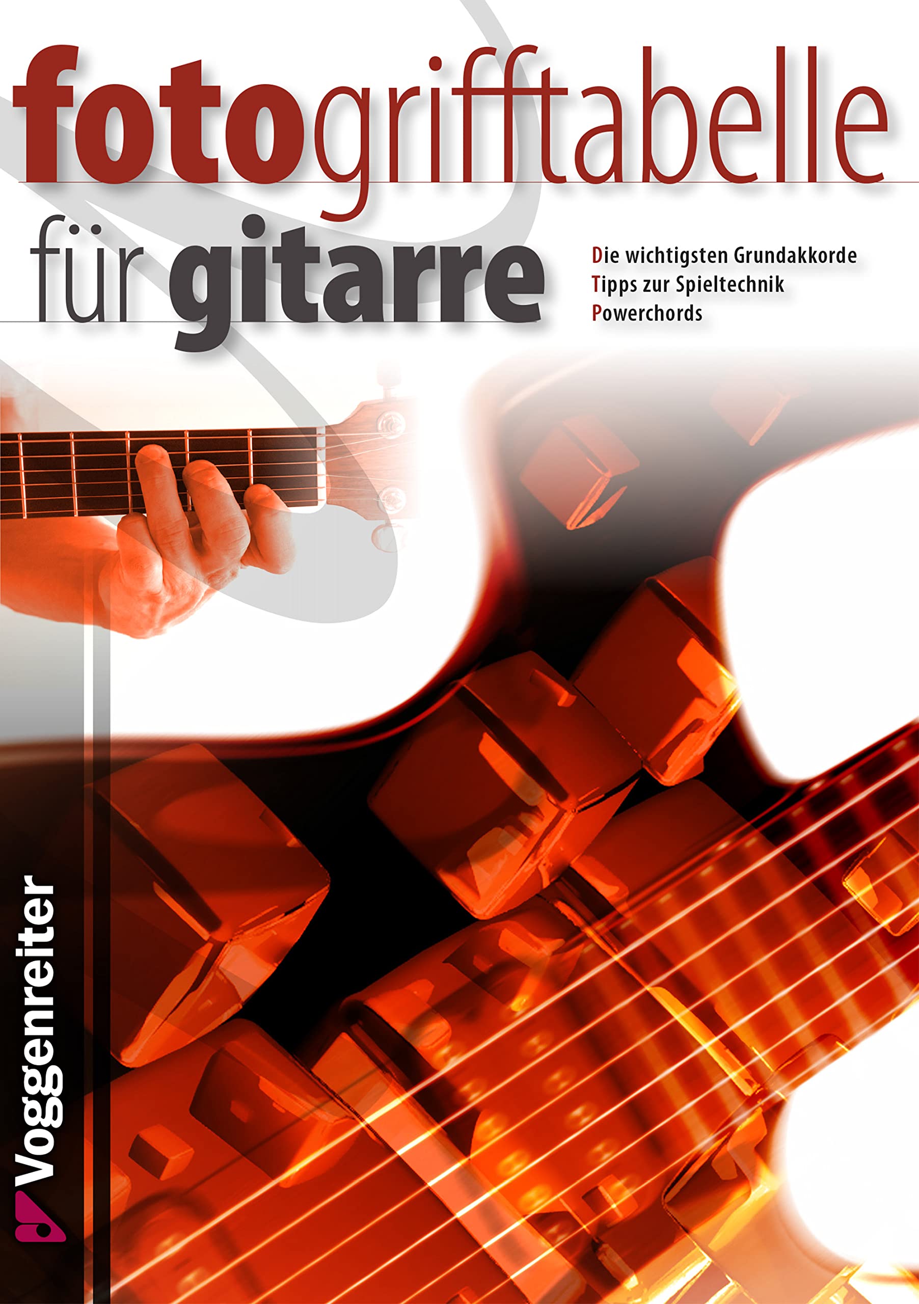 Foto-Grifftabelle für Gitarre Sheet Music