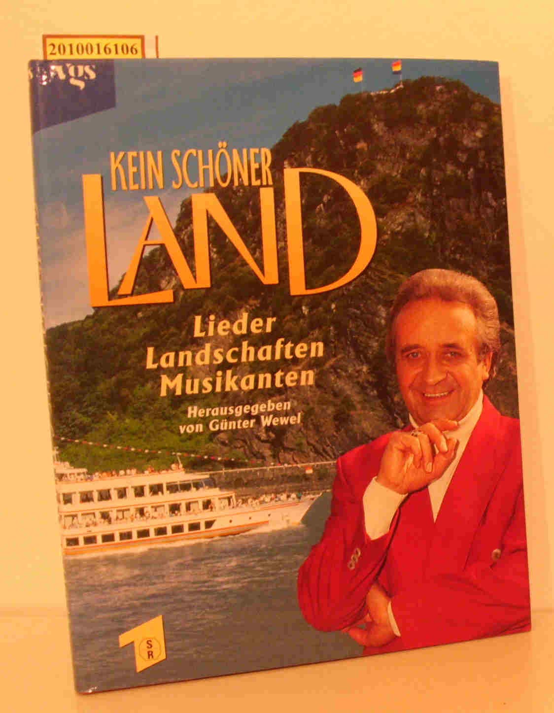 Kein schöner Land. Lieder, Landschaften, Musikanten Arts & Music
