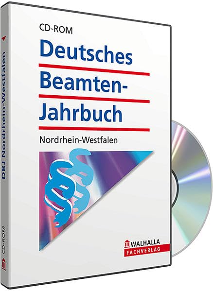 CD-ROM DBJ - Deutsches Beamten-Jahrbuch Nordrhein-Westfalen Datenbank (Grundversion): mit Vorschriften für Kommunalbeamte Law