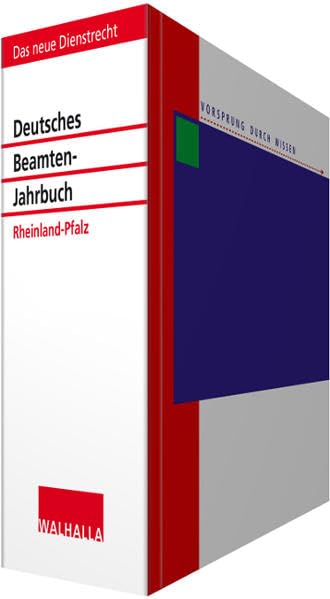 Deutsches Beamten-Jahrbuch Rheinland-Pfalz: einmalige Lieferung; Mit dem neuen Dienstrecht Law