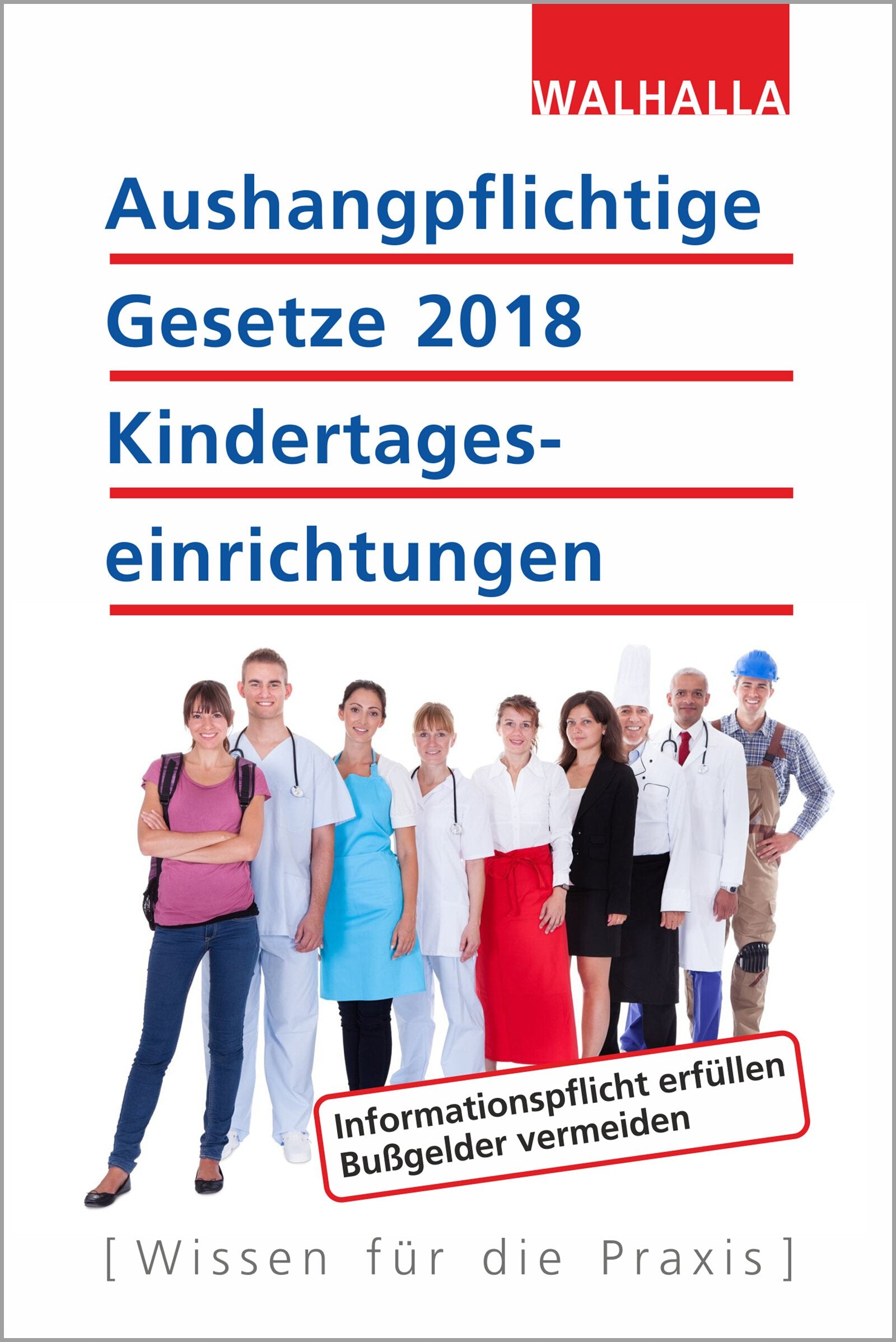 Aushangpflichtige Gesetze 2018 Kindertageseinrichtungen Law