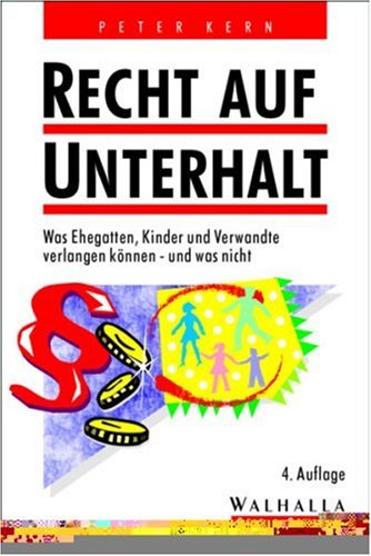 Recht auf Unterhalt. Was Ehegatten, Kinder und Verwandte verlangen können - und was nicht Legal advice