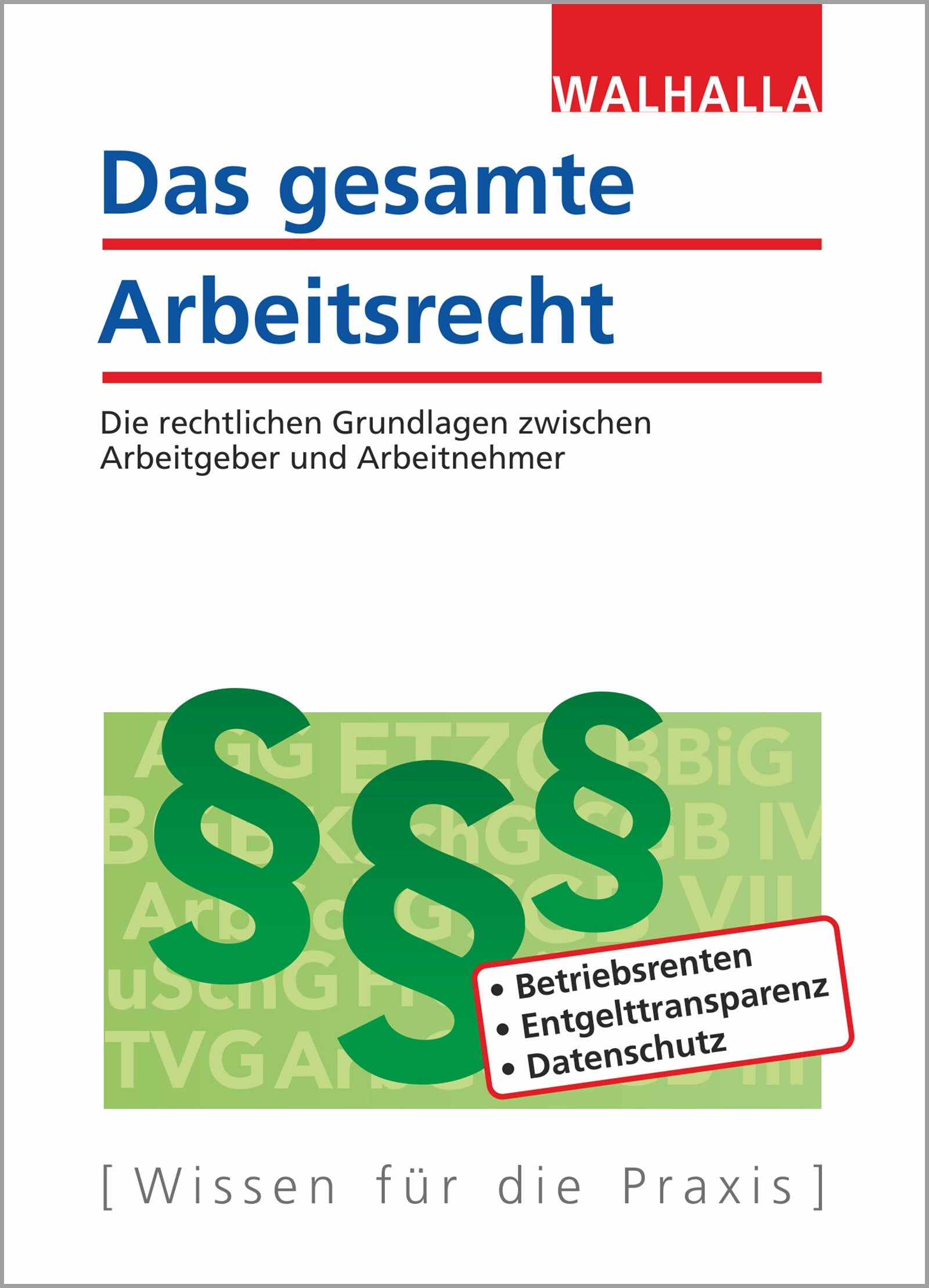 Das gesamte Arbeitsrecht Law Books