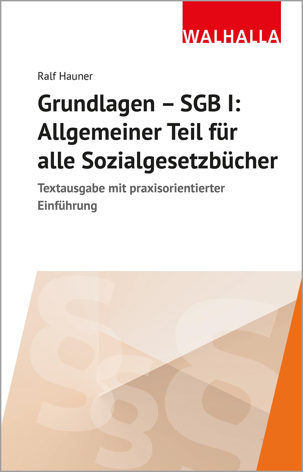 Grundlagen SGB I: Allgemeiner Teil für alle Sozialgesetzbücher Law