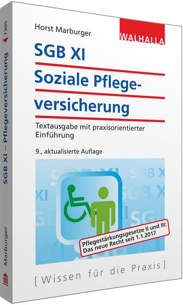 SGB XI - Soziale Pflegeversicherung Law