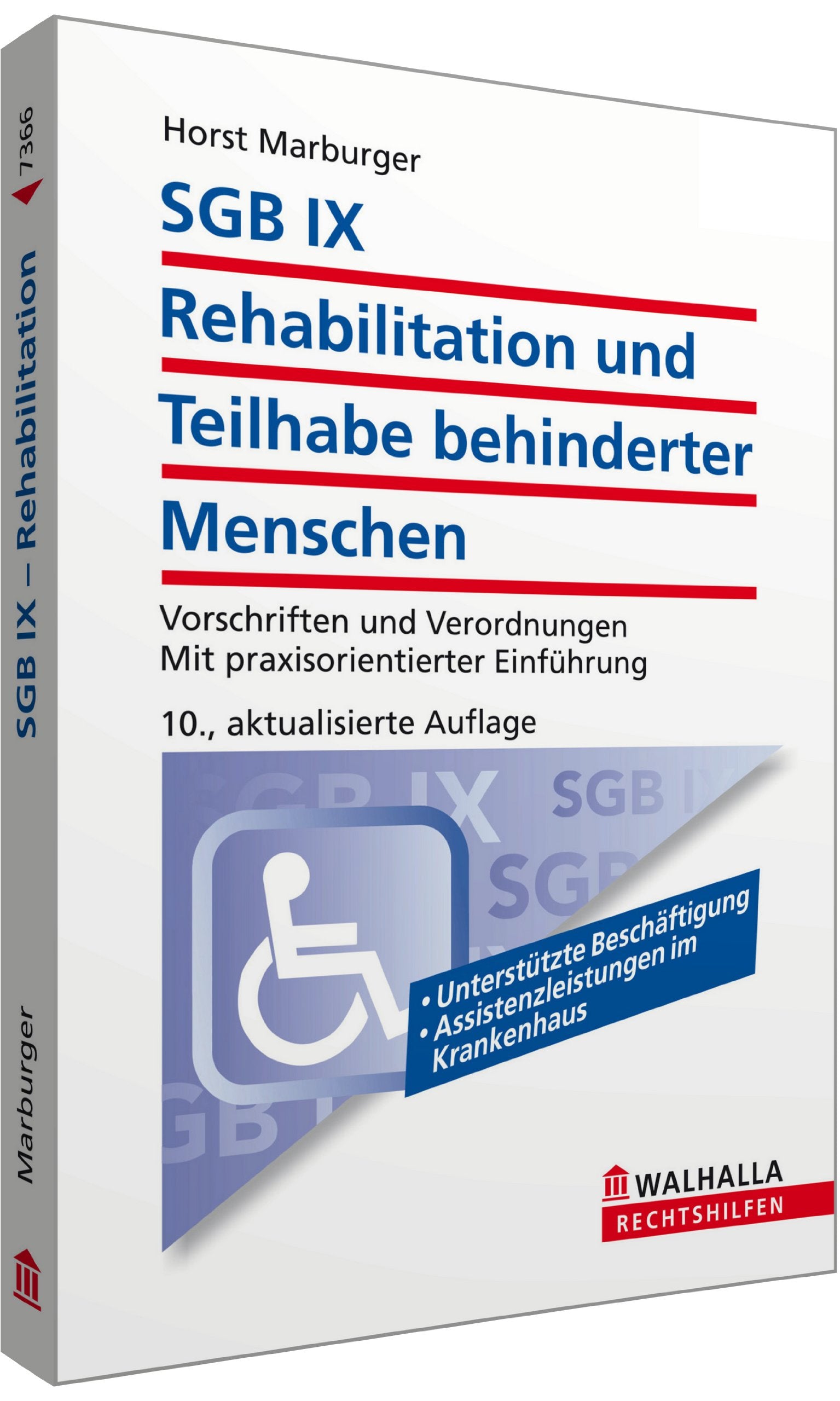 SGB IX - Rehabilitation und Teilhabe behinderter Menschen Law