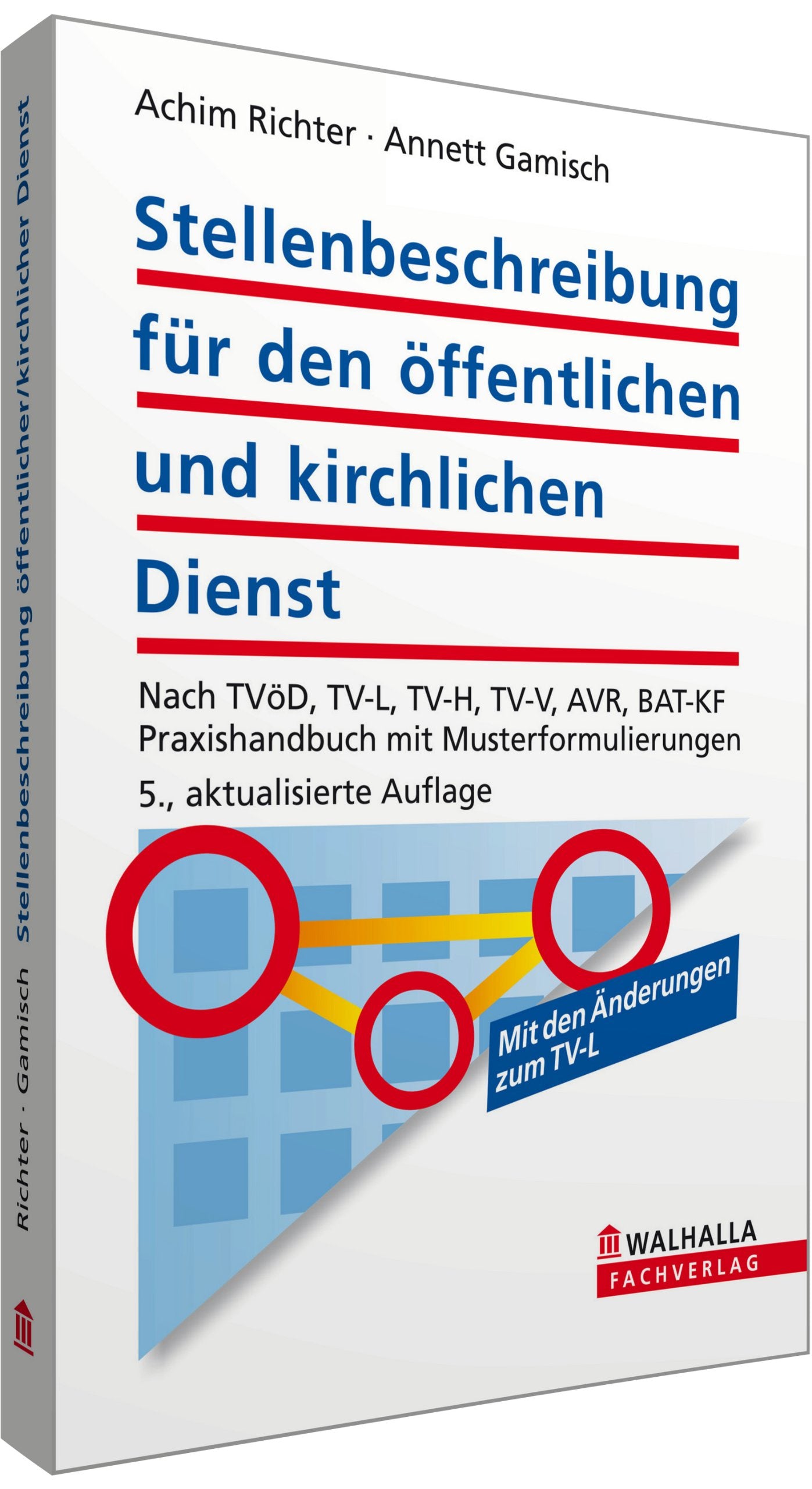 Stellenbeschreibung für den öffentlichen und kirchlichen Dienst: Nach TVöD, TV-L, TV-H, TV-V, AVR, BAT-KF; Praxishandbuch mit Musterformulierungen Law
