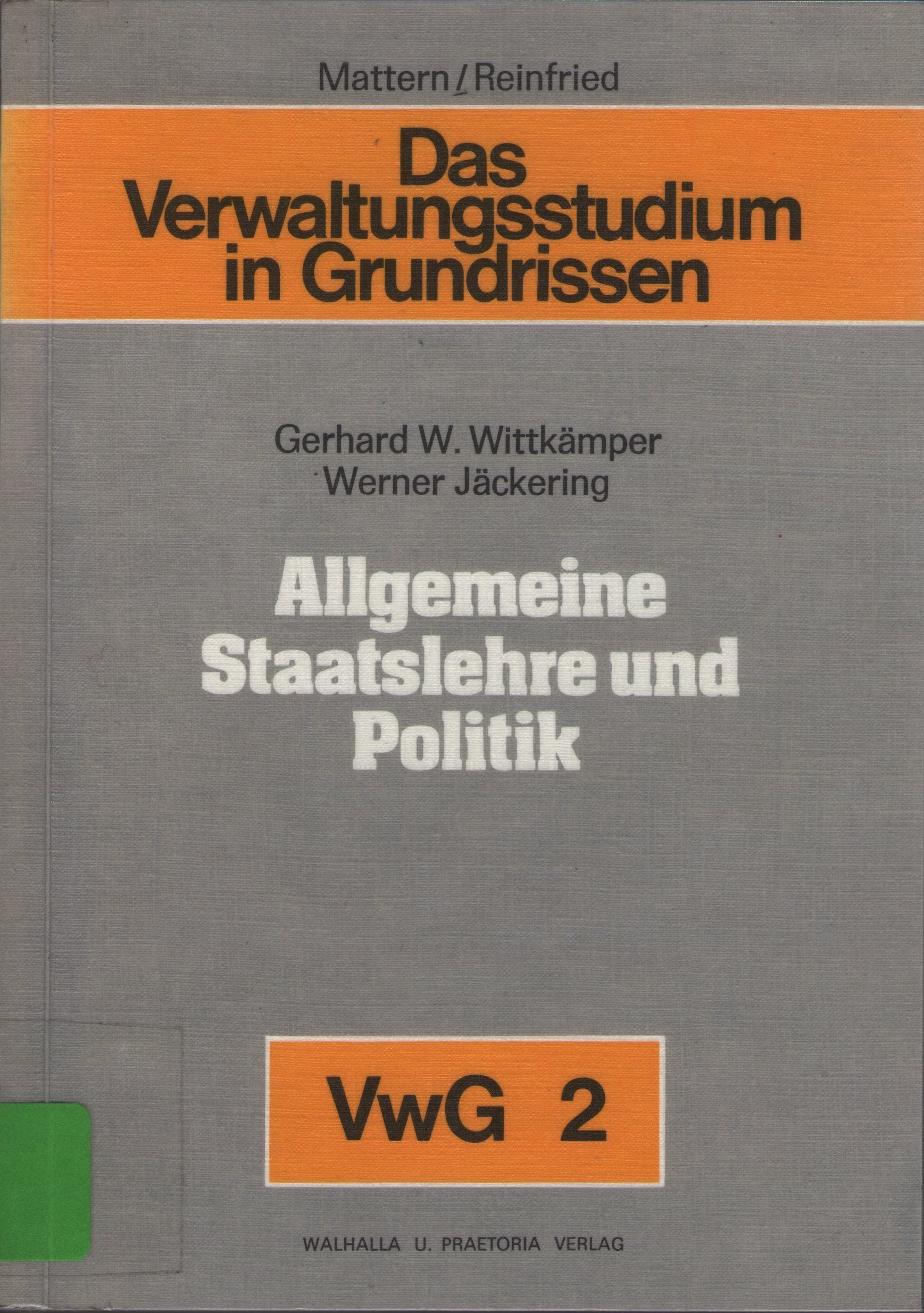 Allgemeine Staatslehre und Politik Books