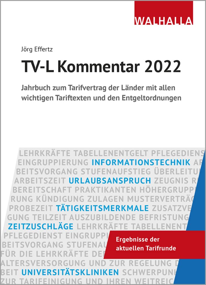 TV-L Kommentar 2022 Law Books