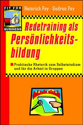 Redetraining als Persönlichkeitsbildung (3420 850) Lifestyle Books