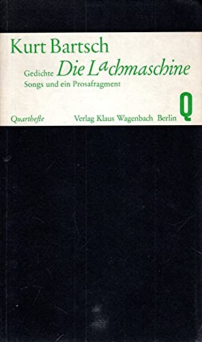 Die Lachmaschine. Gedichte, Songs und ein Prosafragment Books