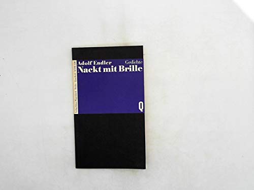 Product Image: Nackt mit Brille. Gedichte.