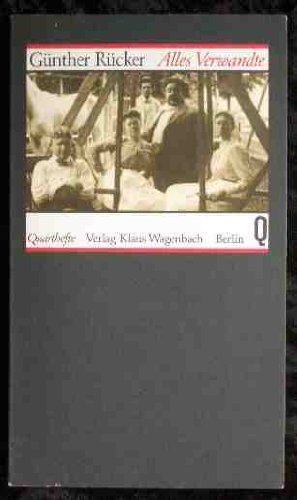 Alles Verwandte. Novellen. Books