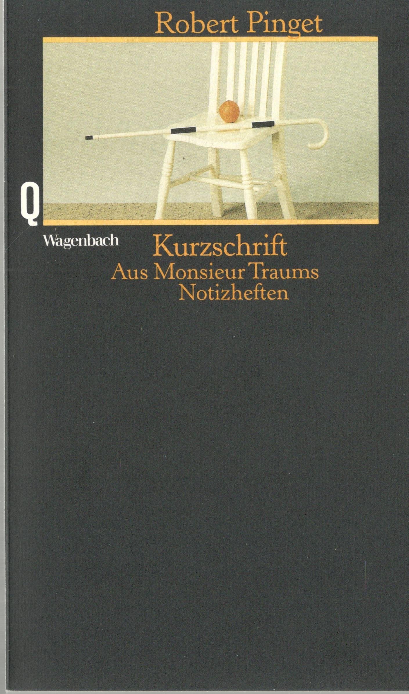Kurzschrift. Monsieur Traums Notizhefte Books