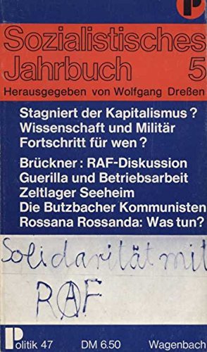 Sozialistisches Jahrbuch 5. Books
