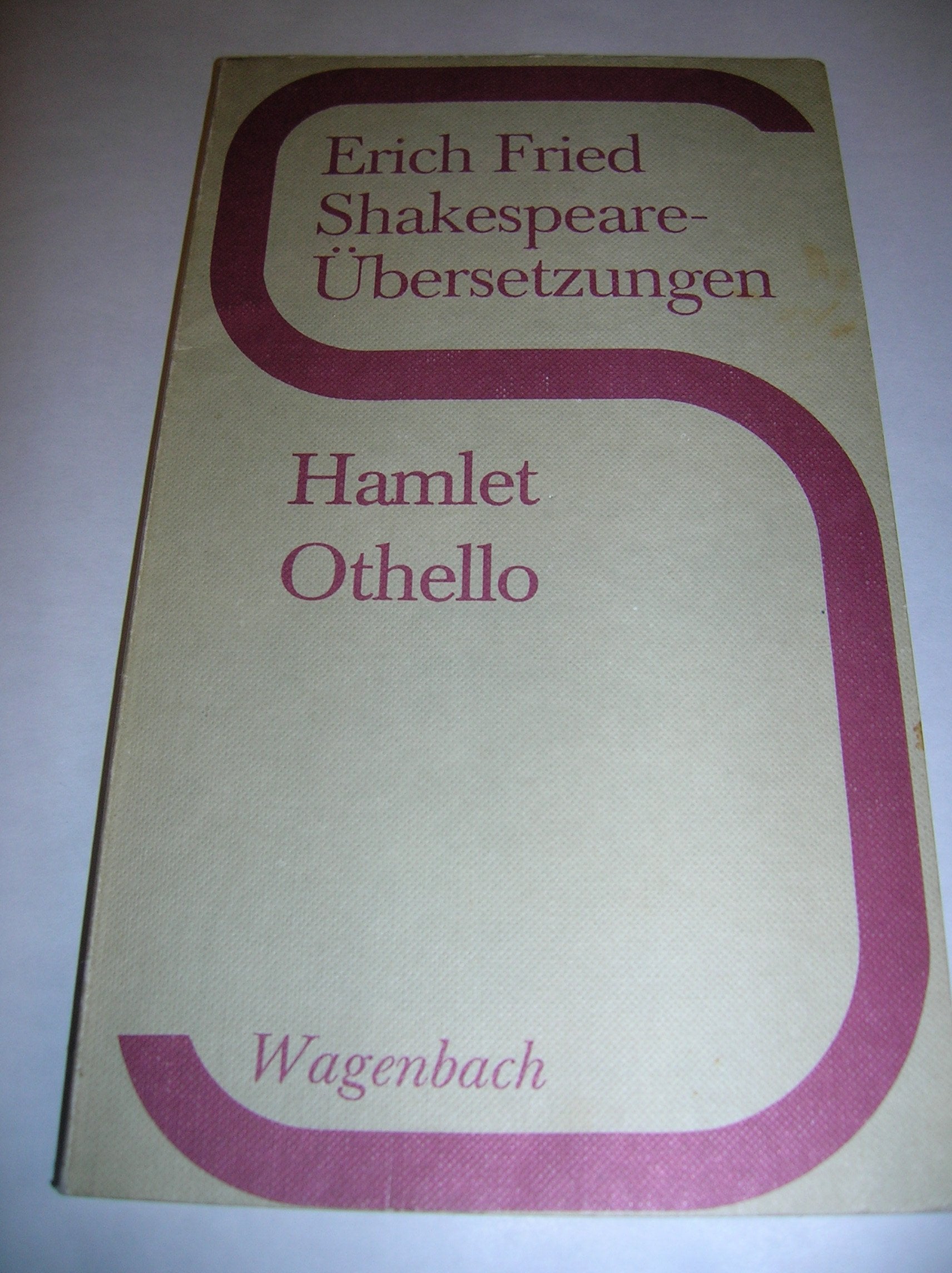 Hamlet / Othello Books