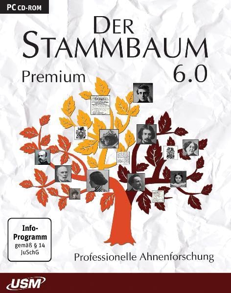 Der Stammbaum 6.0 Premium - Professionelle Ahnenforschung Hobbies & Leisure
