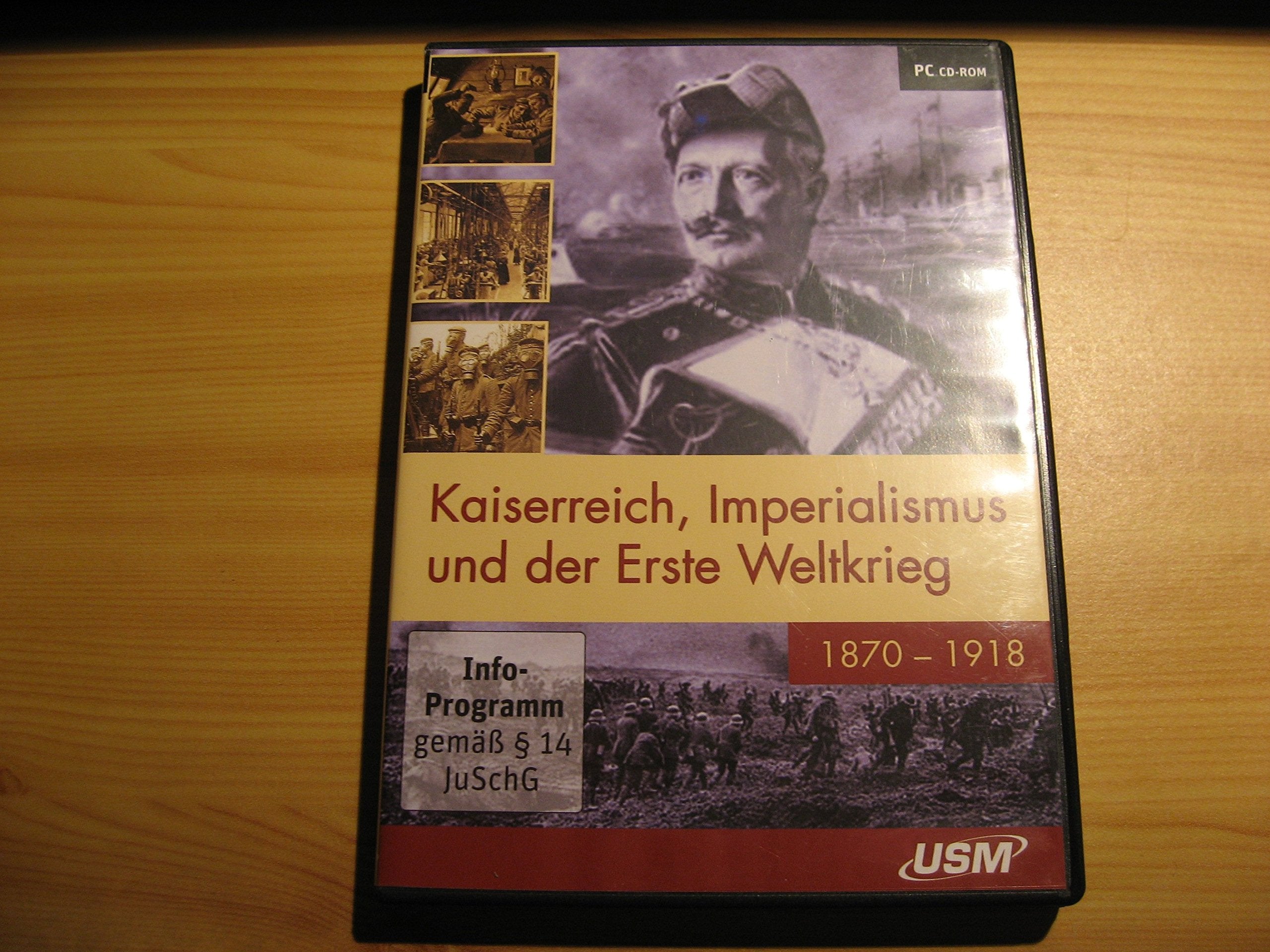 Kaiserreich, Imperialismus, und der Erste Weltkrieg 1870 - 1918 DVD Books