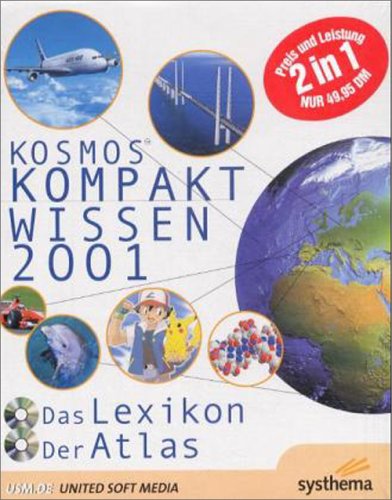 Kosmos Kompaktwissen 2001 (Lexikon und Atlas). 2 CD- ROM für Windows 95/98. Learning