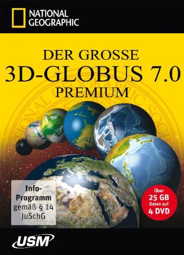 Der große National Geographic 3D-Globus 7.0 Premium Hobbies & Leisure