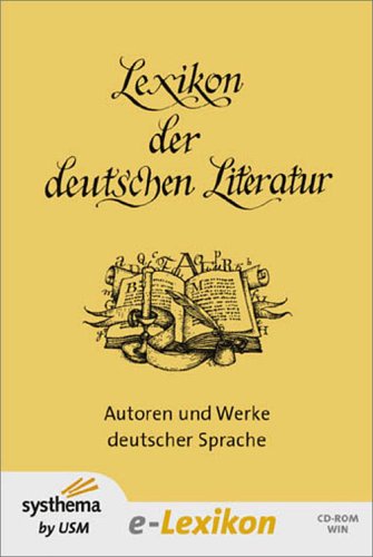 Lexikon der deutschen Literatur - e-lexikon Other software