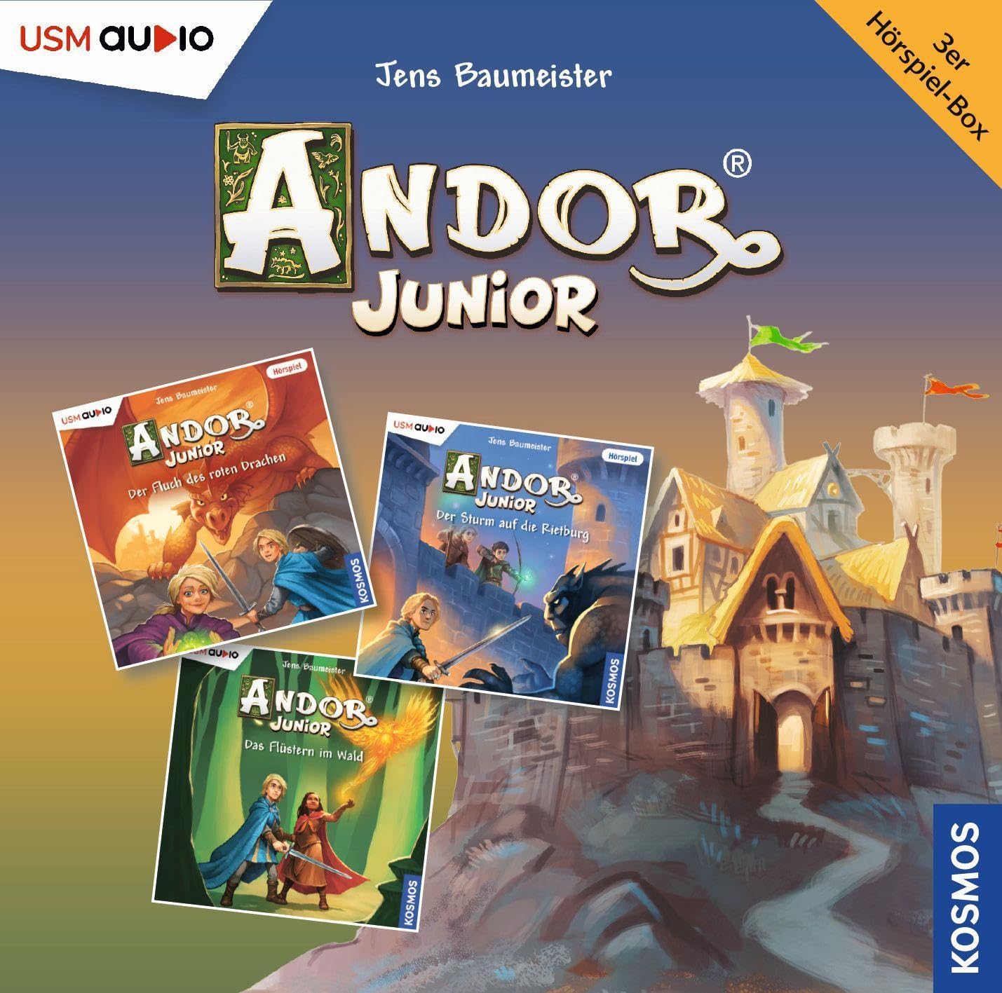 Die große Andor Junior Hörbox Folgen 1-3 (3 Audio CDs) Metal & Hardrock