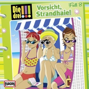 Die drei !!! - Vorsicht, Strandhaie, 1 Audio-CD Books