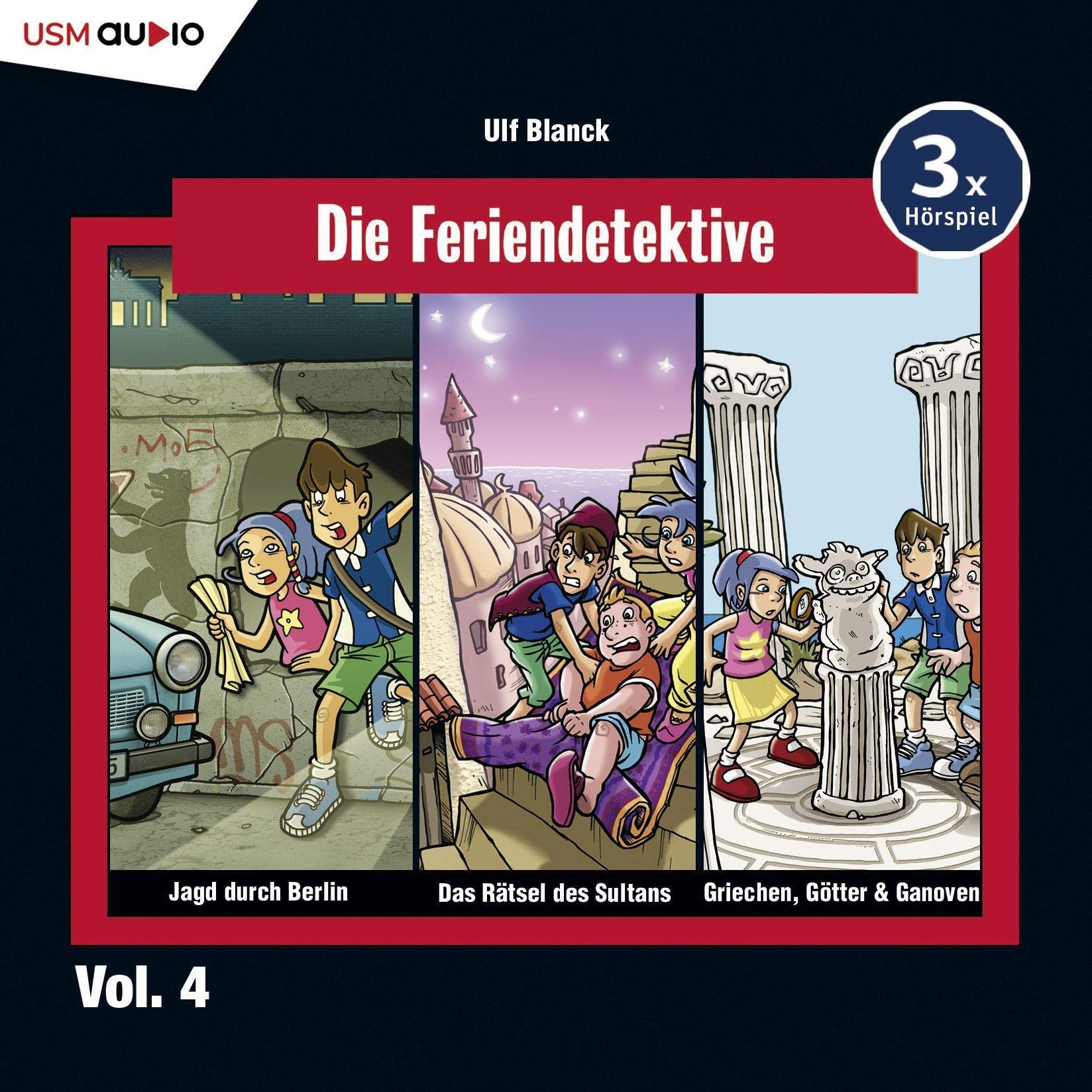 Die Feriendetektive Hörbox 4 Metal & Hardrock