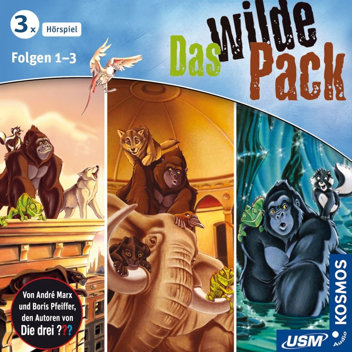 Das Wilde Pack Hörbox Folgen 1-3 Children & Young People